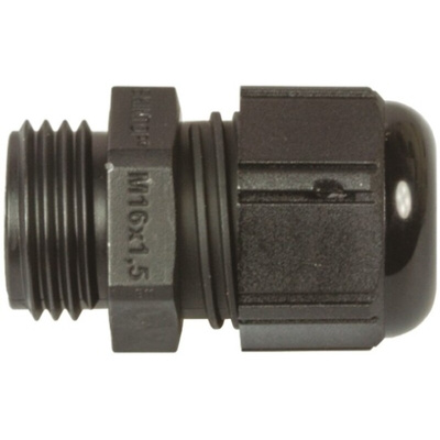 Lapp SKINTOP Series Black Polyamide Cable Gland, M16 Thread, 4mm Min, 10mm Max, IP66, IP68, IP69K