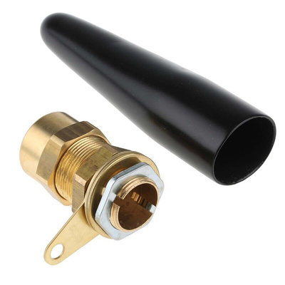 Prysmian AXT-K Series Brass Cable Gland Kit, M25 Thread, 11.5mm Min, 21mm Max, IP66