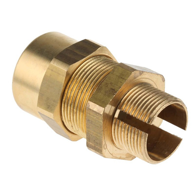 Prysmian AXT-K Series Brass Cable Gland Kit, M25 Thread, 11.5mm Min, 21mm Max, IP66