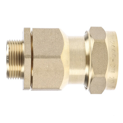 Prysmian CW25 Series Steel Cable Gland Kit, M25 Thread, 17mm Min, 27.2mm Max, IP66