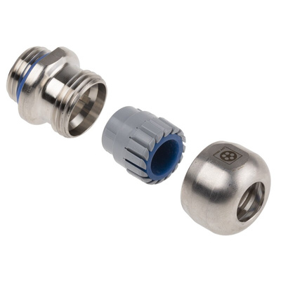 Lapp SKINTOP Series Metallic Stainless Steel Cable Gland, M16 Thread, 6mm Min, 10mm Max, IP69K
