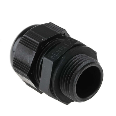 Kopex-EX CGM Series Black Nylon Cable Gland, M20 Thread, 10mm Min, 14mm Max, IP66, IP68