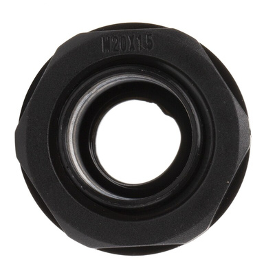 HellermannTyton NGM Series Black Nylon Cable Gland, M20 Thread, 6mm Min, 12mm Max, IP68