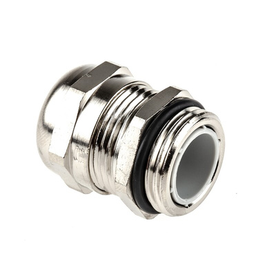 HARTING Han CGM-M Series Metallic Metal Cable Gland, M20 Thread, 5mm Min, 12mm Max, IP68