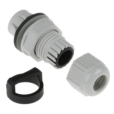 Lapp SKINTOP Series Grey Polyamide Cable Gland, M16 Thread, 5mm Min, 9mm Max, IP68