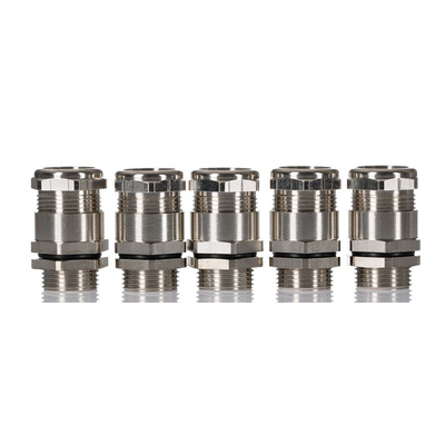 Lapp SKINDICHT Series Brass Brass Cable Gland, M20 Thread, 10.8mm Min, 12.8mm Max, IP68