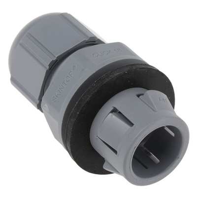 Lapp SKINTOP Series Grey Polyamide Cable Gland, M16 Thread, 5mm Min, 9mm Max, IP68