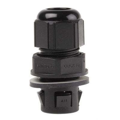 Lapp SKINTOP Series Black Polyamide Cable Gland, M16 Thread, 5mm Min, 9mm Max, IP68
