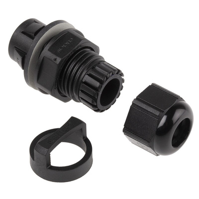 Lapp SKINTOP Series Black Polyamide Cable Gland, M16 Thread, 5mm Min, 9mm Max, IP68