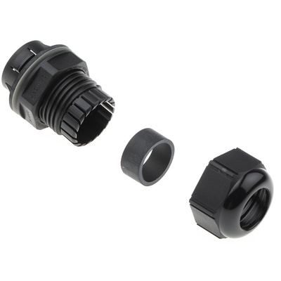 Lapp SKINTOP Series Black Polyamide Cable Gland, M25 Thread, 9mm Min, 17mm Max, IP68
