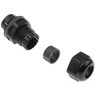 Lapp SKINTOP Series Black Polyamide Cable Gland, M20 Thread, 7mm Min, 13mm Max, IP68