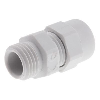 SIB WADI-TEC Series Grey PA 6 Cable Gland, PG7 Thread, 3mm Min, 6mm Max, IP68