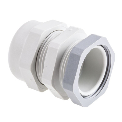 SIB WADI-TEC Series Grey PA 6 Cable Gland, PG21 Thread, 11.5mm Min, 18mm Max, IP68