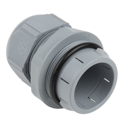 Lapp SKINTOP Series Grey Polyamide Cable Gland, M32 Thread, 11mm Min, 20mm Max, IP68