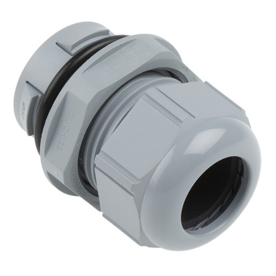 Lapp SKINTOP Series Grey Polyamide Cable Gland, M32 Thread, 11mm Min, 20mm Max, IP68