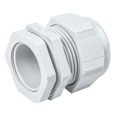 SIB SIB-TEC Series Grey PA 6 Cable Gland, M40 Thread, 18mm Min, 32mm Max, IP68