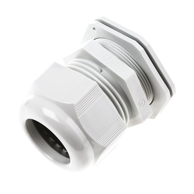 SIB SIB-TEC Series Grey PA 6 Cable Gland, PG29 Thread, 14mm Min, 25mm Max, IP68