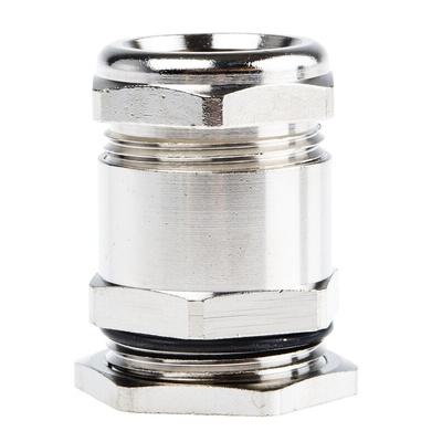 Lapp SKINDICHT Series Metallic Nickel Plated Brass Cable Gland, PG16 Thread, 10.8mm Min, 12.8mm Max, IP68