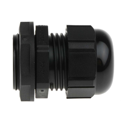 Lapp SKINTOP Series Black Polyamide Cable Gland, PG21 Thread, 13mm Min, 18mm Max, IP68