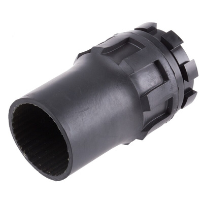 TE Connectivity CES Series Black Plastic Cable Gland, PG13.5 Thread, 12.7mm Min, 28.4mm Max, IP68