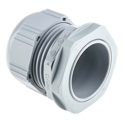 Lapp SKINTOP Series Grey Polyamide Cable Gland, M40 Thread, 16mm Min, 28mm Max, IP66, IP68, IP69K