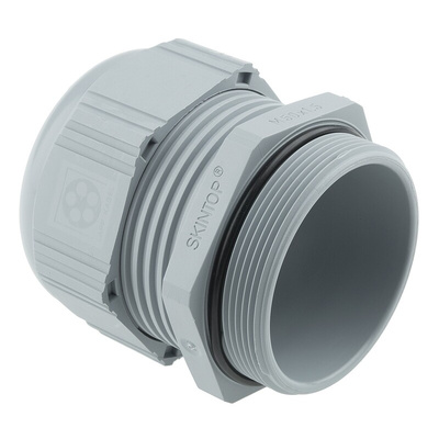 Lapp SKINTOP Series Grey Polyamide Cable Gland, M50 Thread, 27mm Min, 34mm Max, IP66, IP68, IP69K