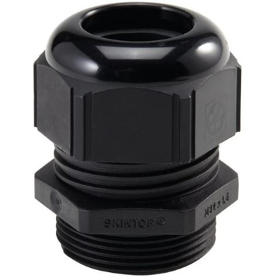 Lapp SKINTOP Series Black Polyamide Cable Gland, M40 Thread, 16mm Min, 28mm Max, IP66, IP68, IP69K