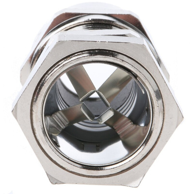 Lapp SKINTOP Series Metallic Nickel Plated Brass Cable Gland, PG13.5 Thread, 5mm Min, 12mm Max, IP68