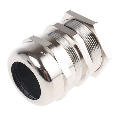 Lapp SKINTOP Series Metallic Nickel Plated Brass Cable Gland, PG36 Thread, 19mm Min, 32mm Max, IP68