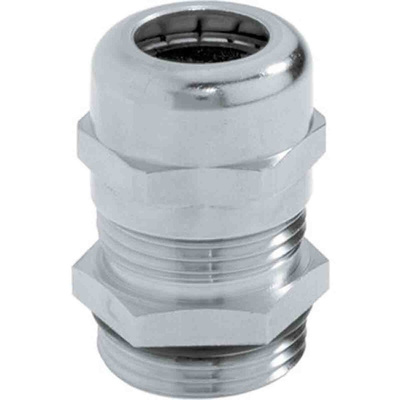 Lapp SKINTOP Series Metallic Nickel Plated Brass Cable Gland, M63 Thread, 34mm Min, 45mm Max, IP68