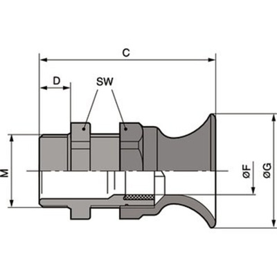 Lapp SKINTOP Series Grey Polyamide Cable Gland, M20 Thread, 5mm Min, 12mm Max, IP68