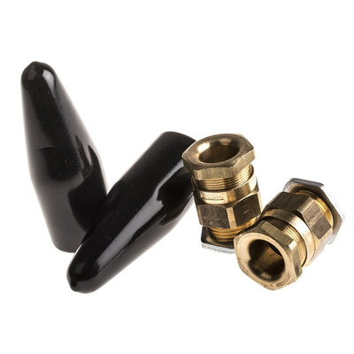 Prysmian KM409 Series Brass Cable Gland Kit, M20 Thread, 11mm Min, 13.5mm Max, IP66