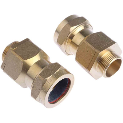 Prysmian LSF-CW Series Steel Cable Gland Kit, M25 Thread, 17mm Min, 27.2mm Max, IP66