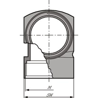 Lapp SKINDICHT Series Grey Glass Fibre Reinforced, Polyamide Cable Gland, M25 Thread, IP55