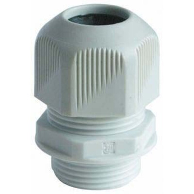 Legrand 968 Series Grey Polyamide Cable Gland, PG13.5 Thread, 7mm Min, 12mm Max, IP55