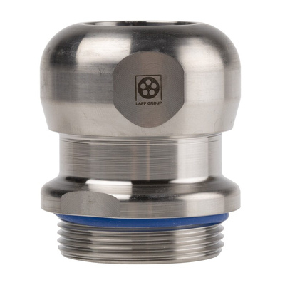 Lapp SKINTOP Series Metallic Stainless Steel Cable Gland, M32 Thread, 11mm Min, 21mm Max, IP69K