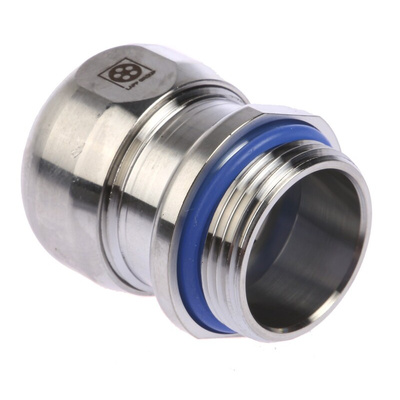 Lapp SKINTOP Series Metallic Stainless Steel Cable Gland, M25 Thread, 9mm Min, 17mm Max, IP69K