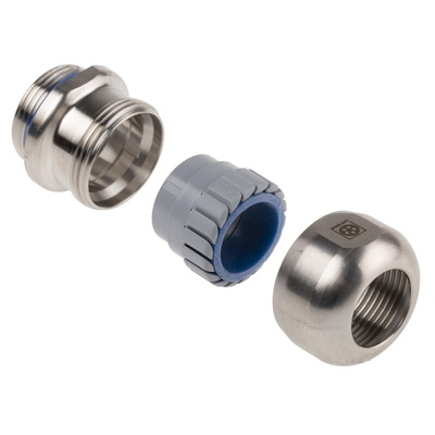 Lapp SKINTOP Series Metallic Stainless Steel Cable Gland, M25 Thread, 9mm Min, 17mm Max, IP69K