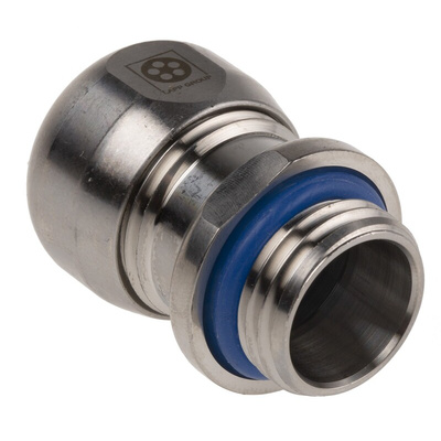 Lapp SKINTOP Series Metallic Stainless Steel Cable Gland, M16 Thread, 5mm Min, 7mm Max, IP69K