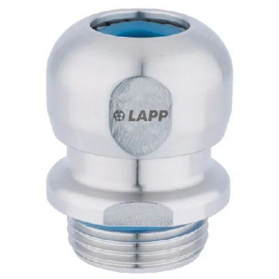 Lapp SKINTOP Series Metallic Stainless Steel Cable Gland, M20 Thread, 6mm Min, 10mm Max, IP69K