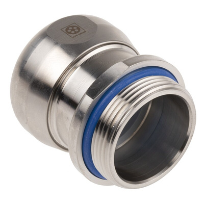 Lapp SKINTOP Series Metallic Stainless Steel Cable Gland, M32 Thread, 8mm Min, 15mm Max, IP69K