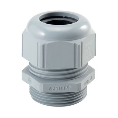 Lapp SKINTOP Series Grey Polyamide Cable Gland, PG7 Thread, 2.5mm Min, 6.5mm Max, IP68