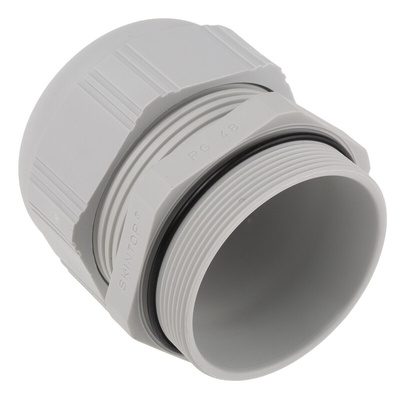 Lapp SKINTOP Series Grey Polyamide Cable Gland, PG48 Thread, 39mm Min, 44mm Max, IP68