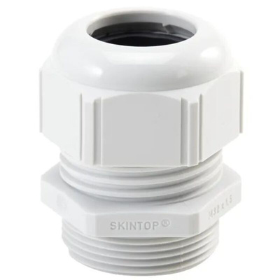 Lapp SKINTOP Series Grey Polyamide Cable Gland, M63 Thread, 34mm Min, 45mm Max, IP68, IP69