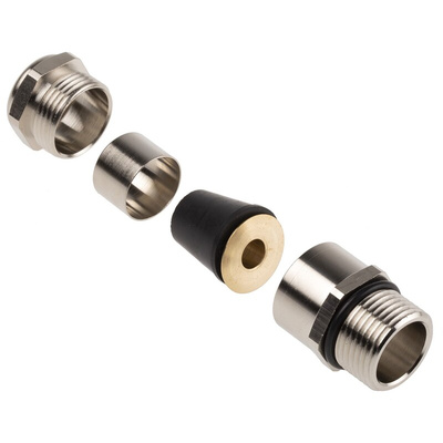 Lapp SKINDICHT Series Metallic Brass Cable Gland, M20 Thread, 8.5mm Min, 10.8mm Max, IP68