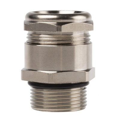 Lapp SKINDICHT Series Metallic Brass Cable Gland, M25 Thread, 14mm Min, 15.8mm Max, IP68