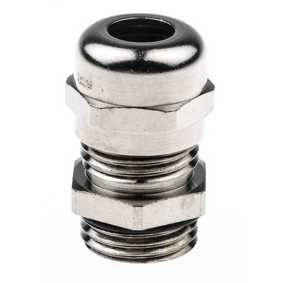 Lapp SKINTOP Series Metallic Nickel Plated Brass Cable Gland, PG9 Thread, 3mm Min, 8mm Max, IP68
