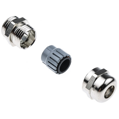 Lapp SKINTOP Series Metallic Nickel Plated Brass Cable Gland, PG9 Thread, 3mm Min, 8mm Max, IP68