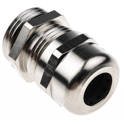 Lapp SKINTOP Series Metallic Nickel Plated Brass Cable Gland, PG11 Thread, 4mm Min, 10mm Max, IP68