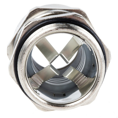 Lapp SKINTOP Series Metallic Nickel Plated Brass Cable Gland, PG13.5 Thread, 5mm Min, 12mm Max, IP68